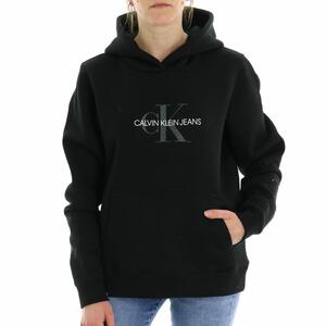 FELPA REFLECTIVE MONOGRAM CALVIN KLEIN NERO